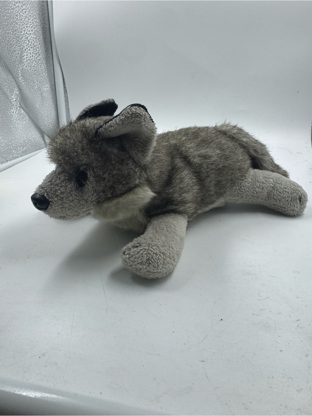 Wildlife Artists Conservation Critters Grey Wolf Plush Small Stuffed Animal